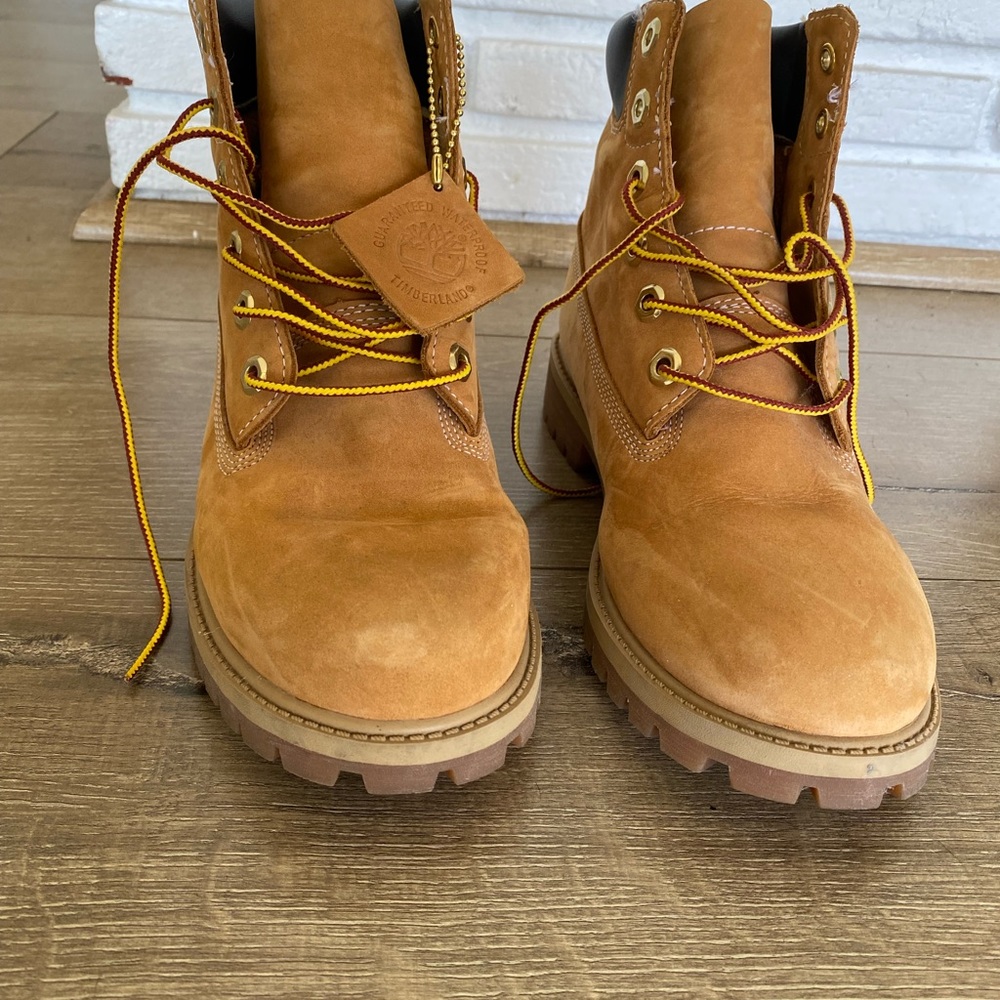 Timberland boots.